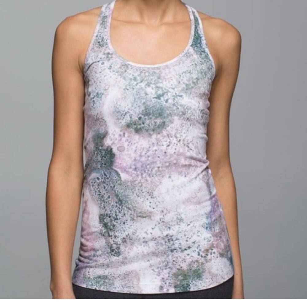 #86  Lululemon Cool Racerback in Sugar Crush Multi Color! Size 6